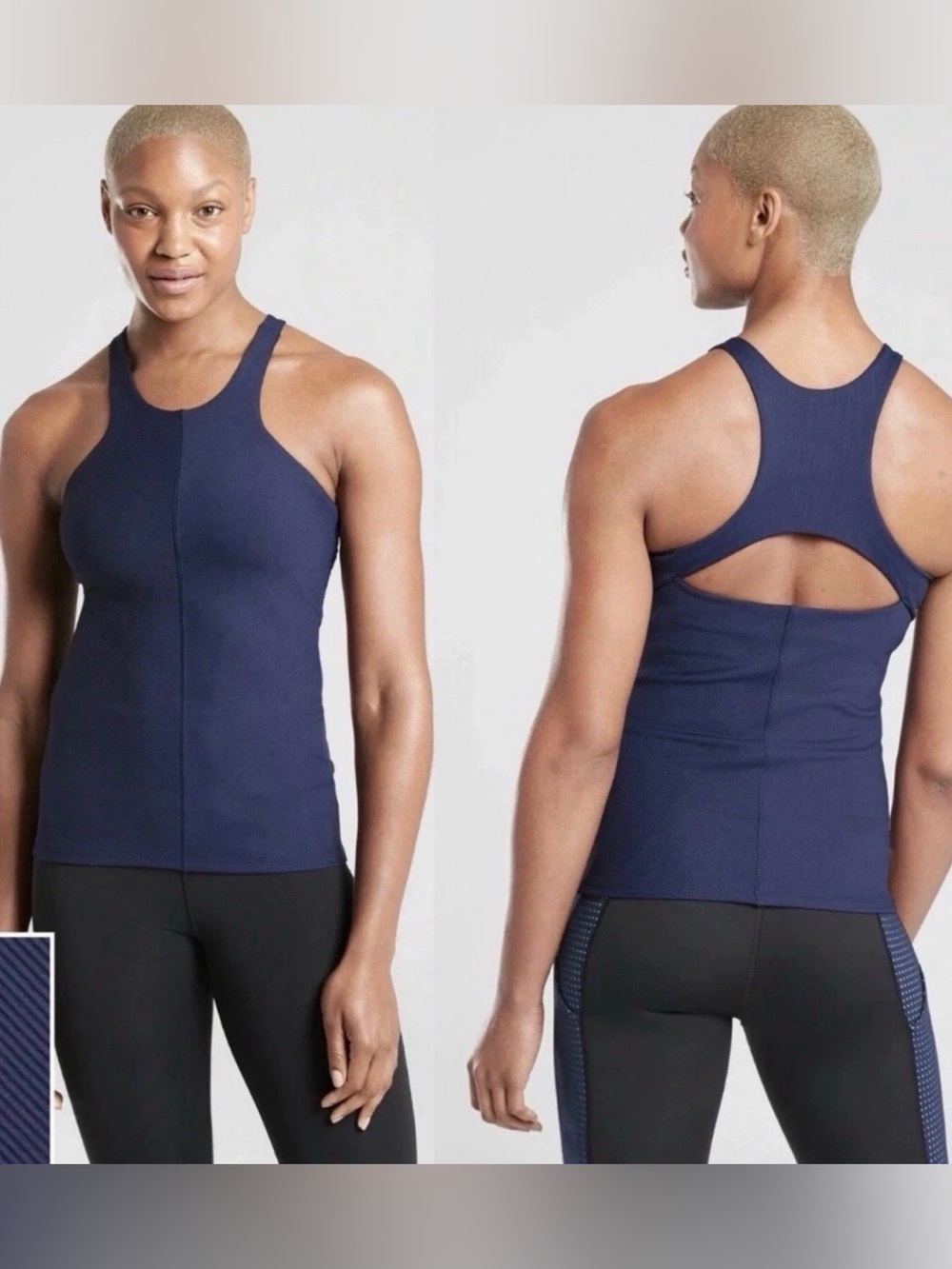 Athleta Intensity Support Top in SuperSonic Blue Size Small